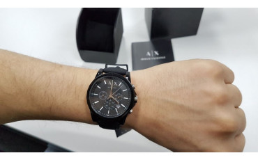 Active Chronograph Men's Watch AX1326 --Black