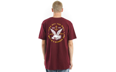Animal Control T-Shirt - Burgundy