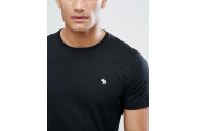 3 Pack T-Shirt Crewneck Muscle Slim Fit in Black