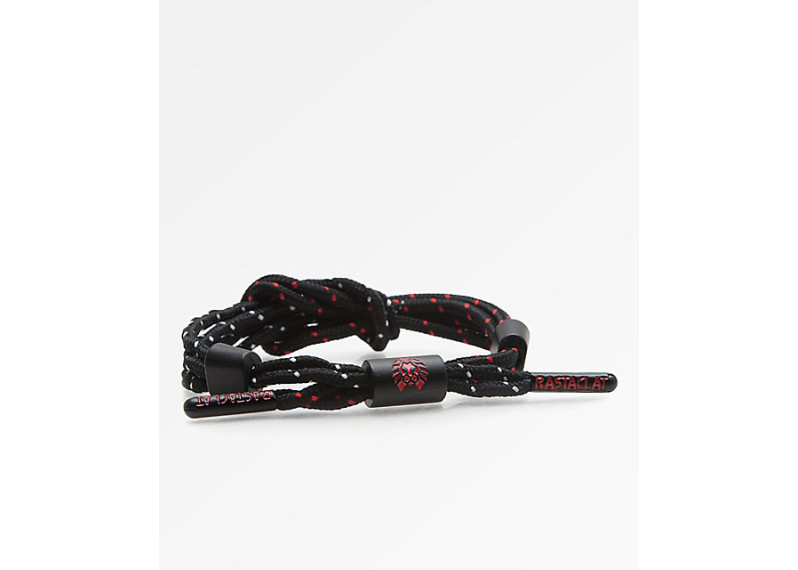 Ampere Knotaclat Black & Red Bracelet