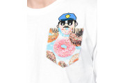 Officer Sprinkles White Pocket T-Shirt