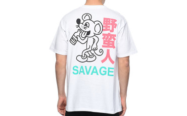 Savage White T-Shirt