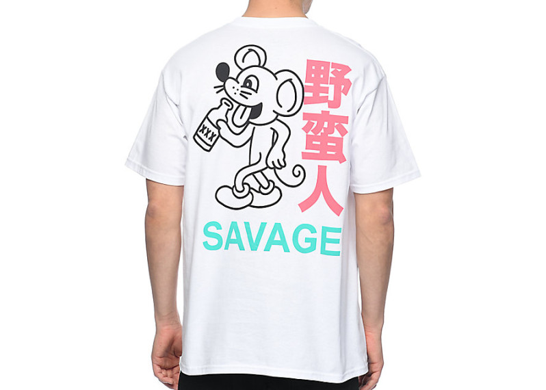 Savage White T-Shirt
