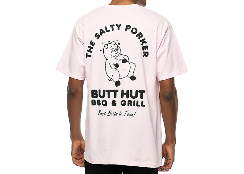 Uncle Oinker's BBQ Pink T-Shirt