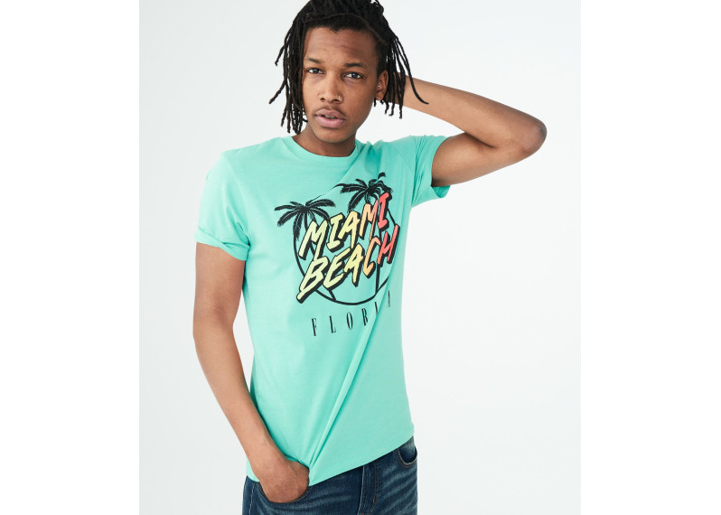 MIAMI BEACH GRAPHIC TEE