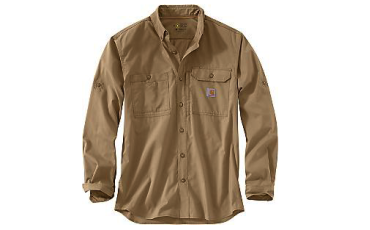 Carhartt Men's Force Ridgefield Solid LS Shirt