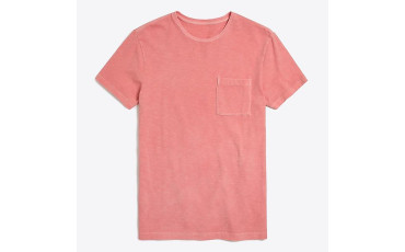 Sunwashed garment-dyed T-shirt