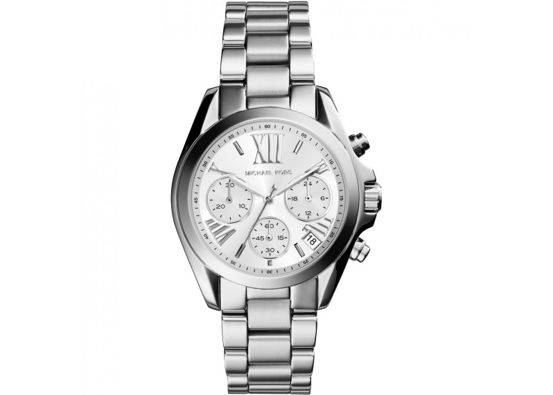 Bradshaw Chronograph Silver Dial Ladies Watch