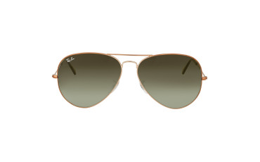 Green Gradient Aviator Sunglasses