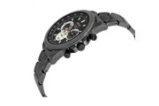Chronograph Black Dial Gunmetal Ion-plated Men's Watch