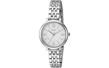 Jacqueline Silver Dial Stainless Steel Ladies Watch