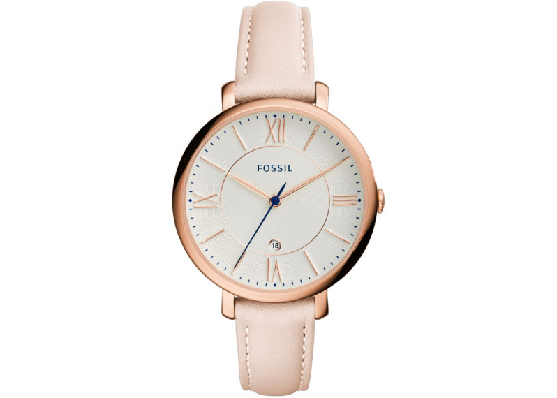 Jacqueline White Dial Ladies Casual Watch
