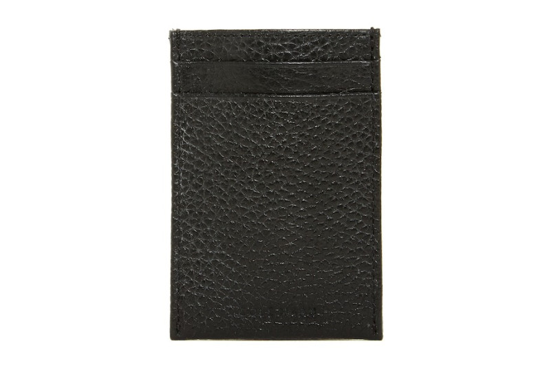 Leather Card Case with Money Clip