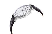 Orient Capital Silver Dial Brown Leather Men's Watch