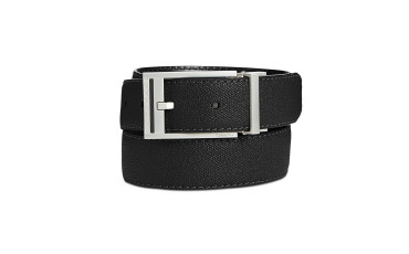 Men's Reversible Leather Stitched Casual Belt