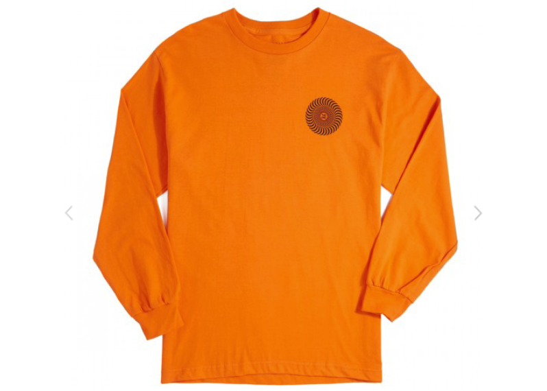 Spitfire Covert Classic Long Sleeve T-Shirt - Orange