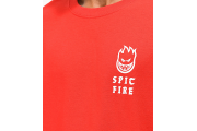 Spitfire Steady Rockin Red Long Sleeve T-Shirt