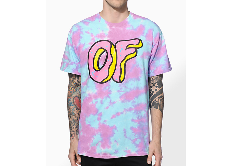 Odd Future OF Logo Tie Dye T-Shirt