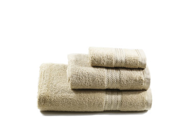 100% Egyptian Cotton 3 Piece Towel Bale (500GSM) - Latte