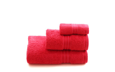 100% Egyptian Cotton 3 Piece Towel Bale - Red