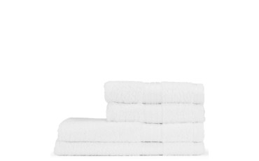 100% Egyptian Cotton 4 Piece Supreme Towel Bale Set (500gsm) - White