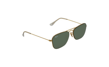 Green Classic Square Sunglasses