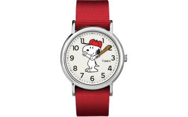 Timex x Peanuts - Snoopy 38mm Nylon Strap Watch