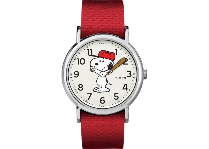 Timex x Peanuts - Snoopy 38mm Nylon Strap Watch