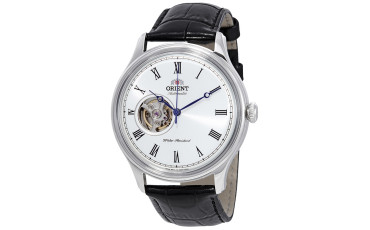 Open Heart Automatic White Dial Men's Watch