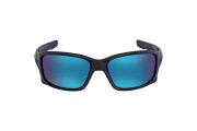 Straightlink Sapphire Iridium Mirrored Rectangular Men's Sunglasses