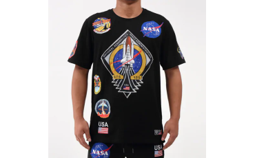 THE MEATBALL SPACE BIG PATCH T-SHIRT