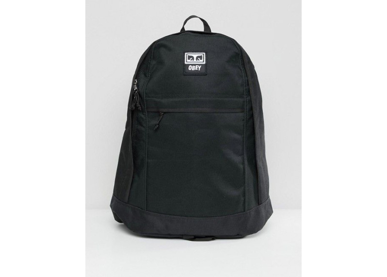 Obey Drop Out day pack backpack in black