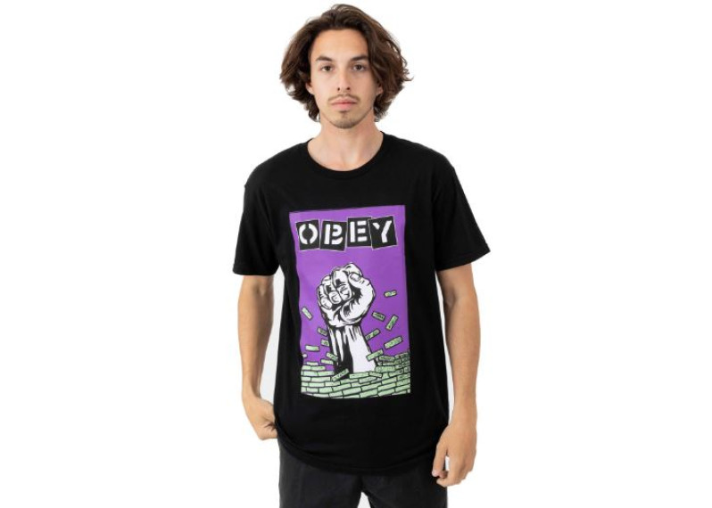 Obey Bust Out T-Shirt - Black