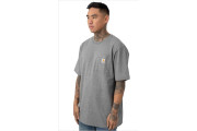 (103559) Workwear C Logo Graphic Pocket T-Shirt - Granite Heather