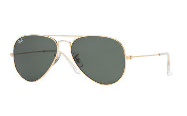 Aviator Arista Green 55 mm Sunglasses