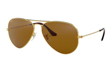 Aviator Brown Classic B-15 Men's Sunglasses