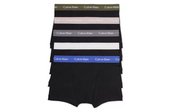 Calvin Klein Men's trunks -100%cotton-black oxford