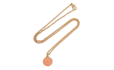 MARC BY MARC JACOBS Gold-tone, crystal and enamel necklace