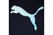 Puma Cat Graph QTT T Shirt Mens - Peacoat
