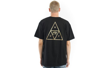 24K Triple Triangle T-Shirt - Black