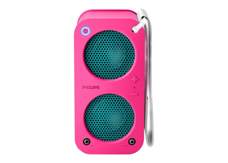 Philips SB5200P/37 Bluetooth Wireless Portable Speaker (Pink) 