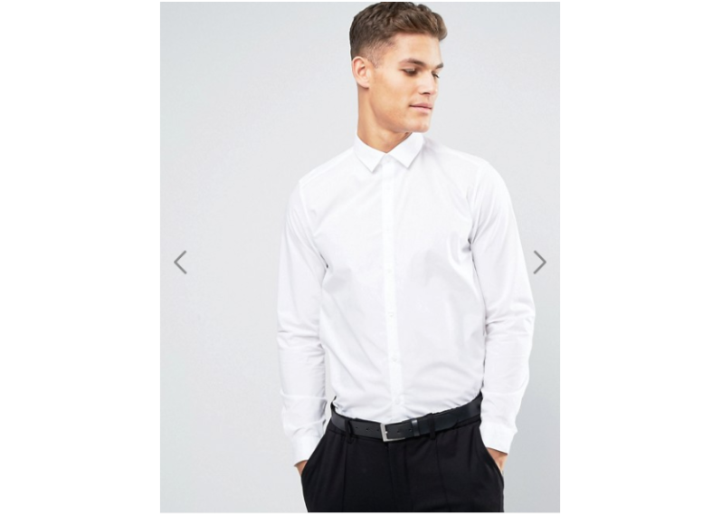 ASOS Regular Fit Shirt In White