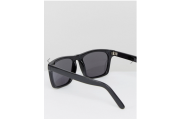 ASOS Flat Square Sunglasses In Black