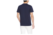 FRED PERRY Checkerboard Print - FRENCH NAVY